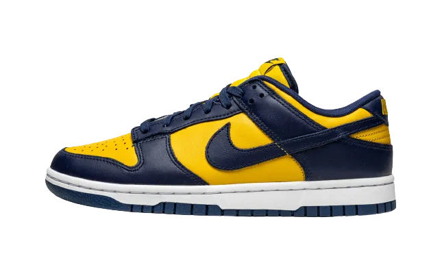 Nike Dunk Low "Michigan" Wear resistant