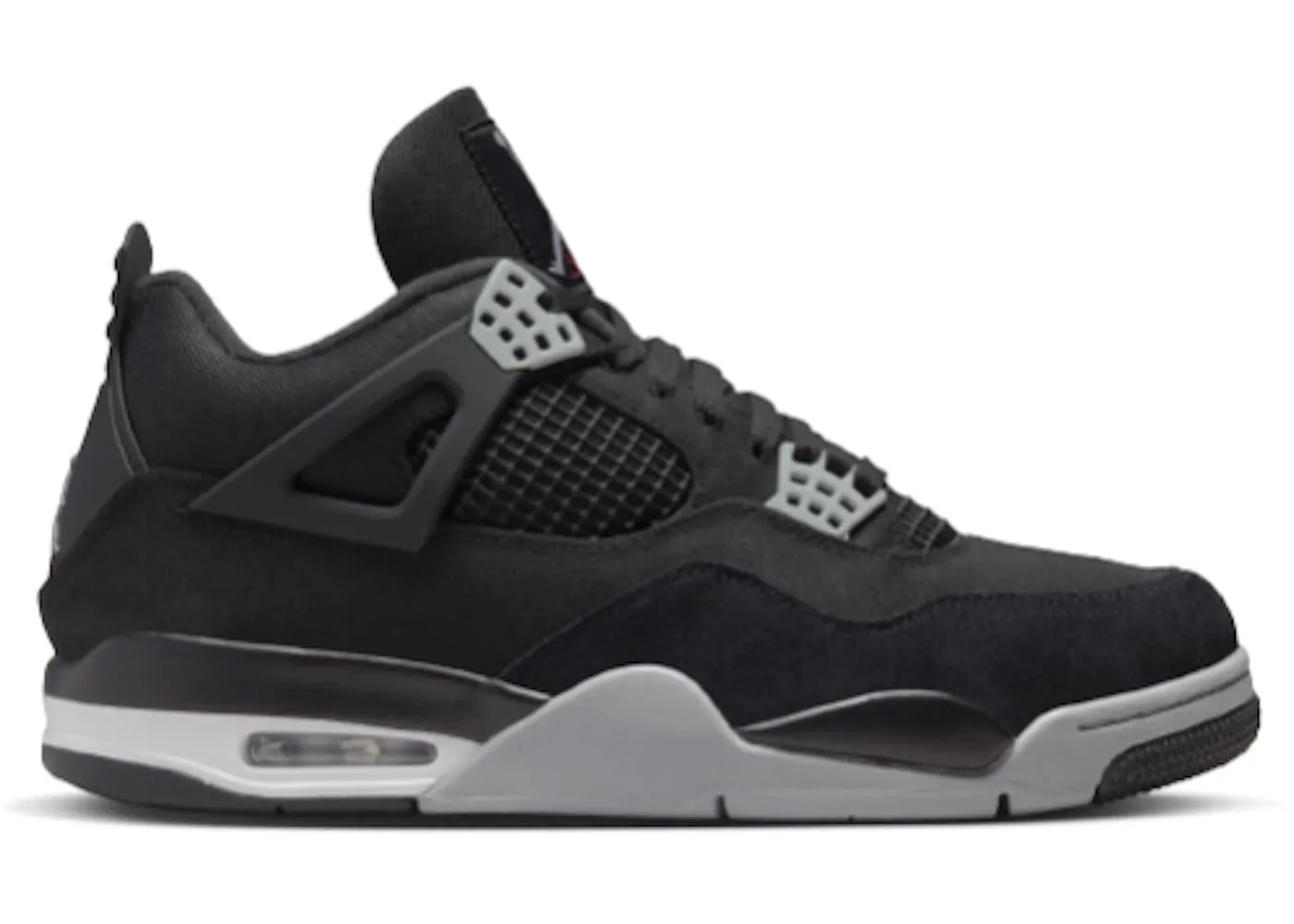 Jordan 4 Retro Black Canvas (GS) Wild Jog