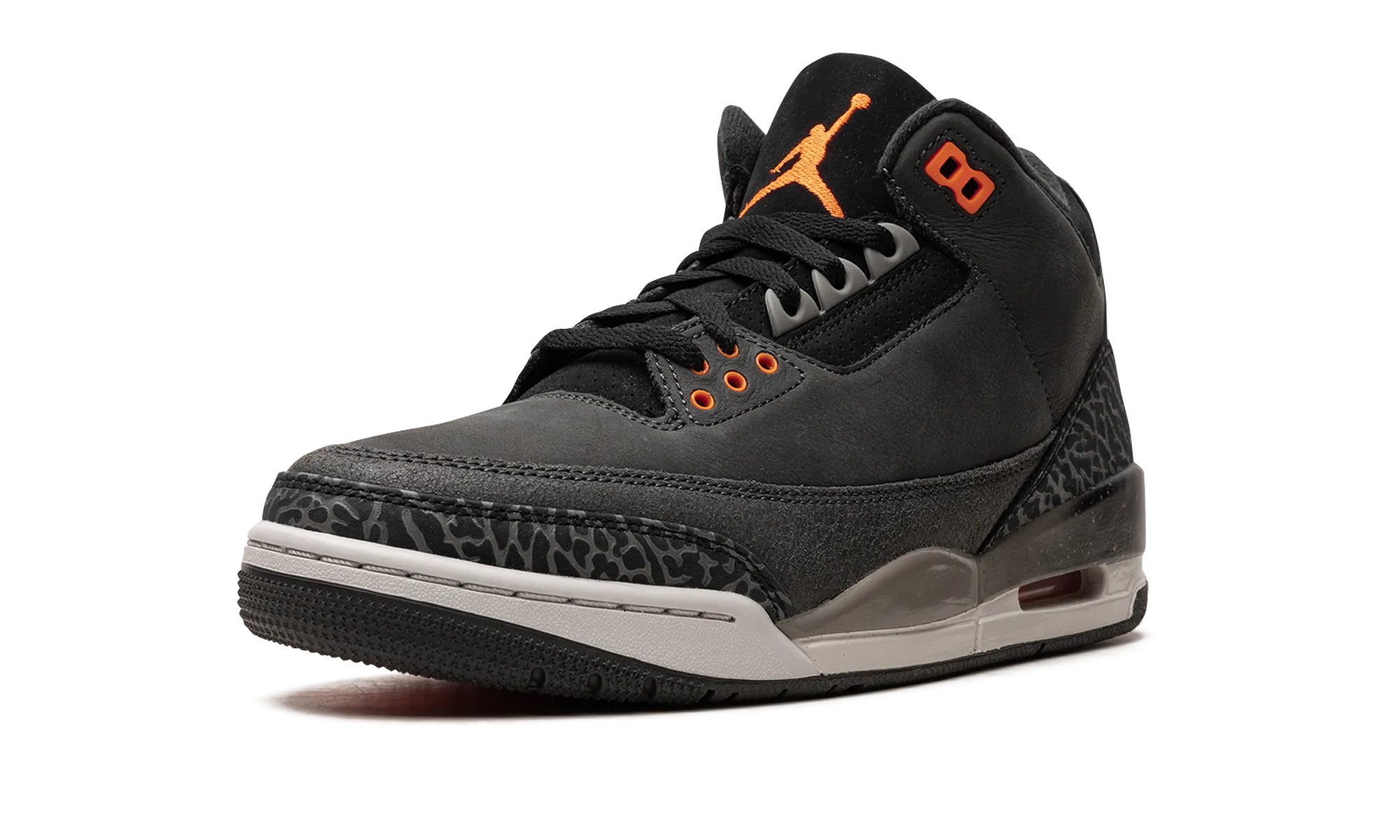 Air Jordan 3 "Fear (2023)" lake walk Buckle Closure