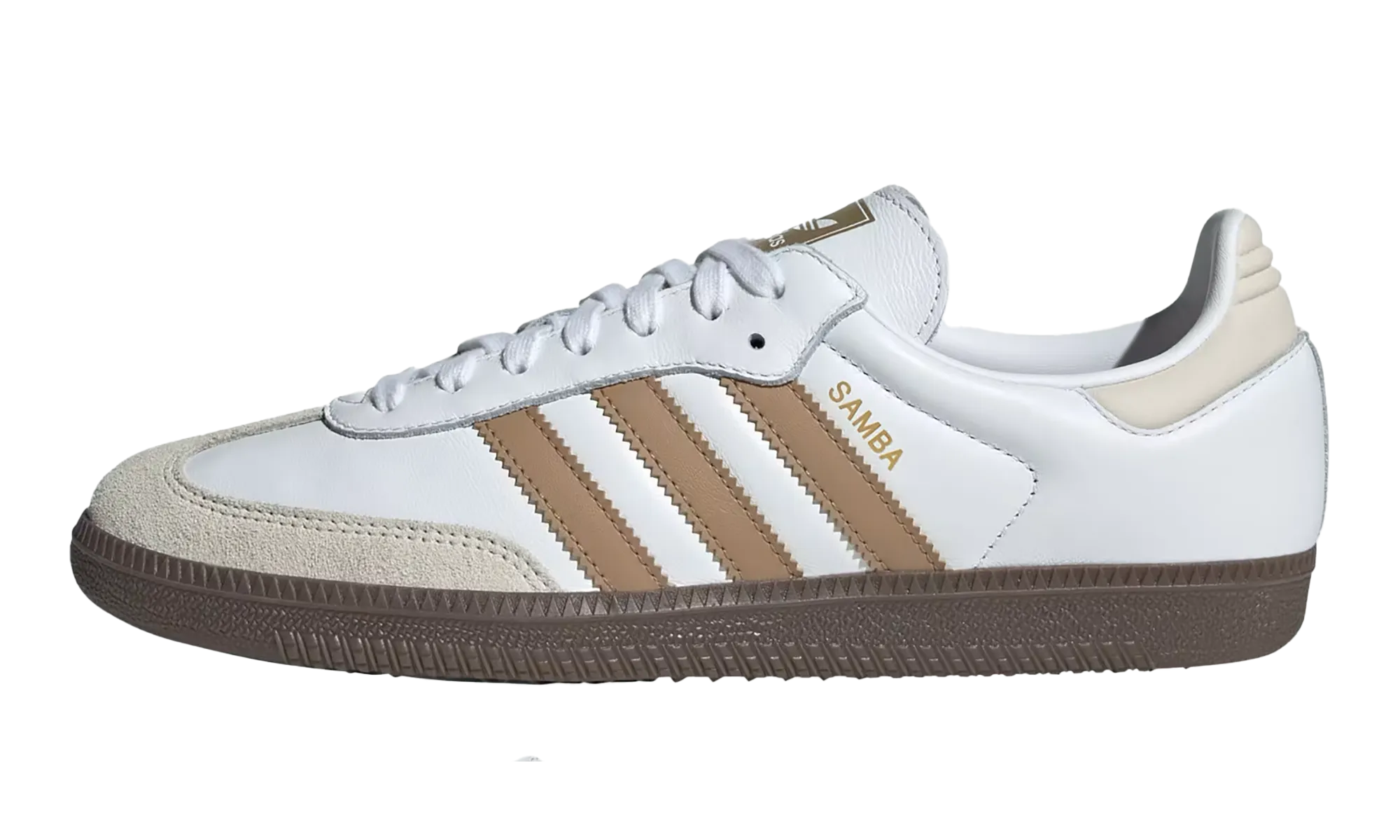 Train Hike Open Walk SAMBA OG "Cloud White Cardboard Gum"
