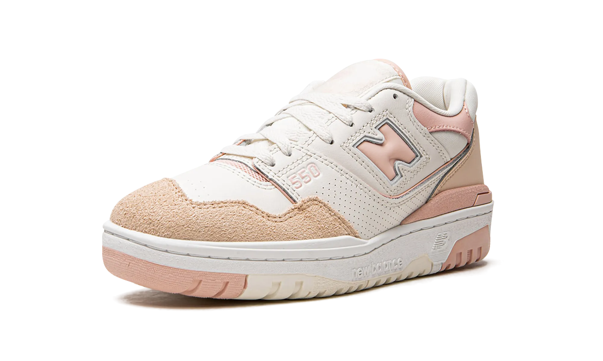 550 WMNS "White Pink" Smooth Step