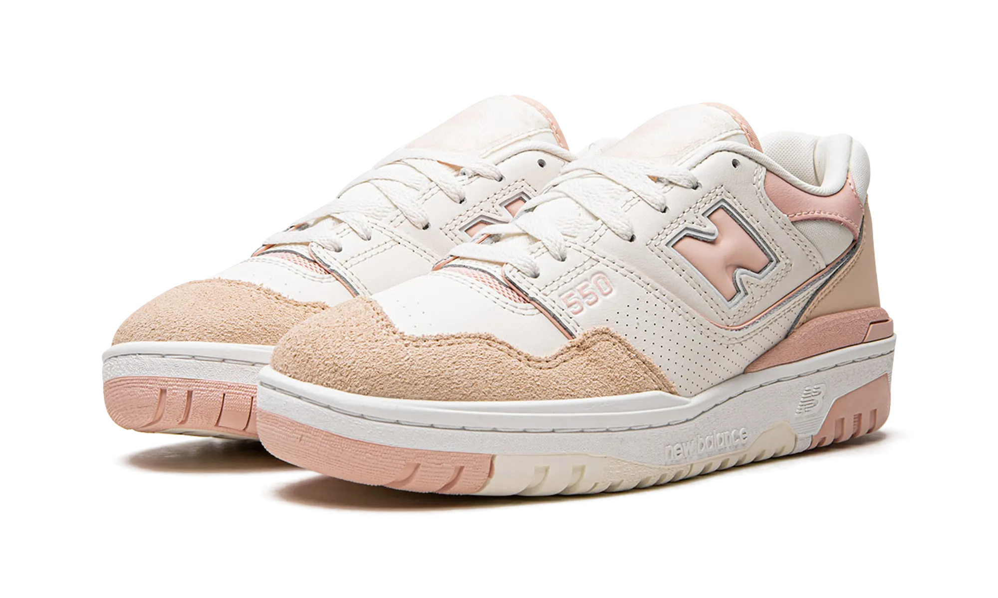 550 WMNS "White Pink" Sport Life buckle
