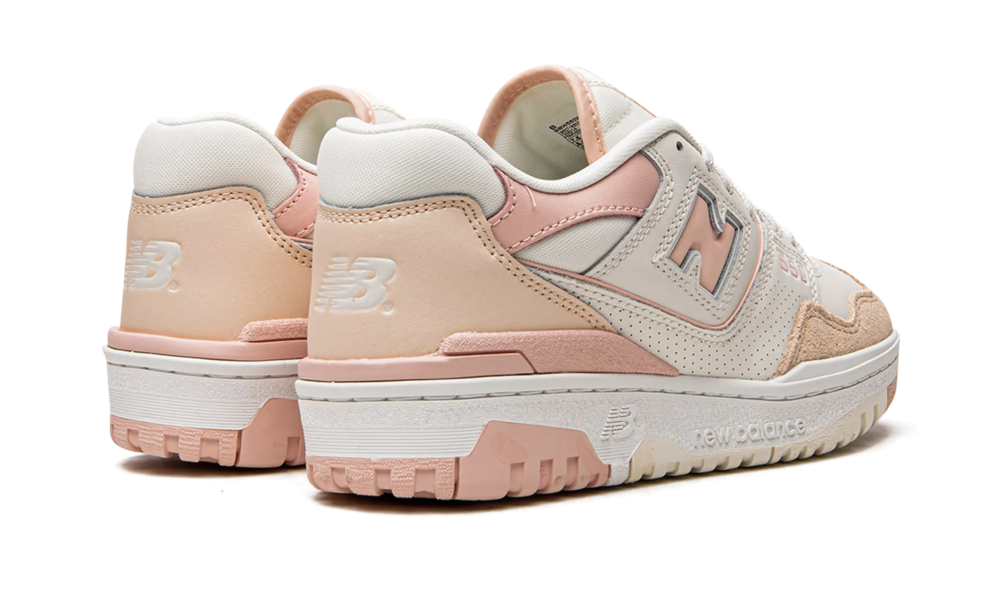 550 WMNS "White Pink" Buckle Up