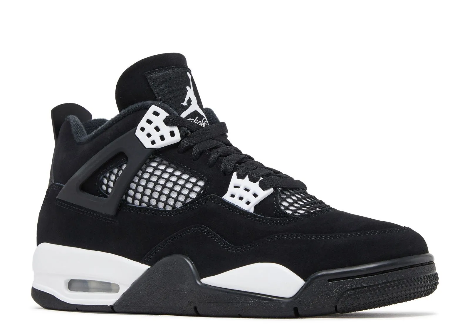 Air Jordan 4 Retro White Thunder Airport Walk Outdoor shoes