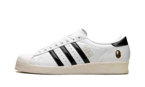 Superstar Vintage "A Bathing Ape - White Black" Pace Friendly Cafe Style