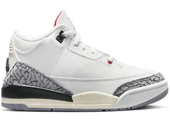 Jordan 3 Retro White Cement Reimagined (PS) Park Walk