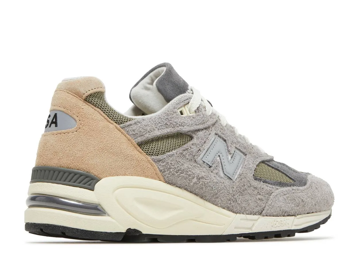 New Balance 990 v2 Teddy Santis Made In USA Marblehead Grass Step Daily Mood