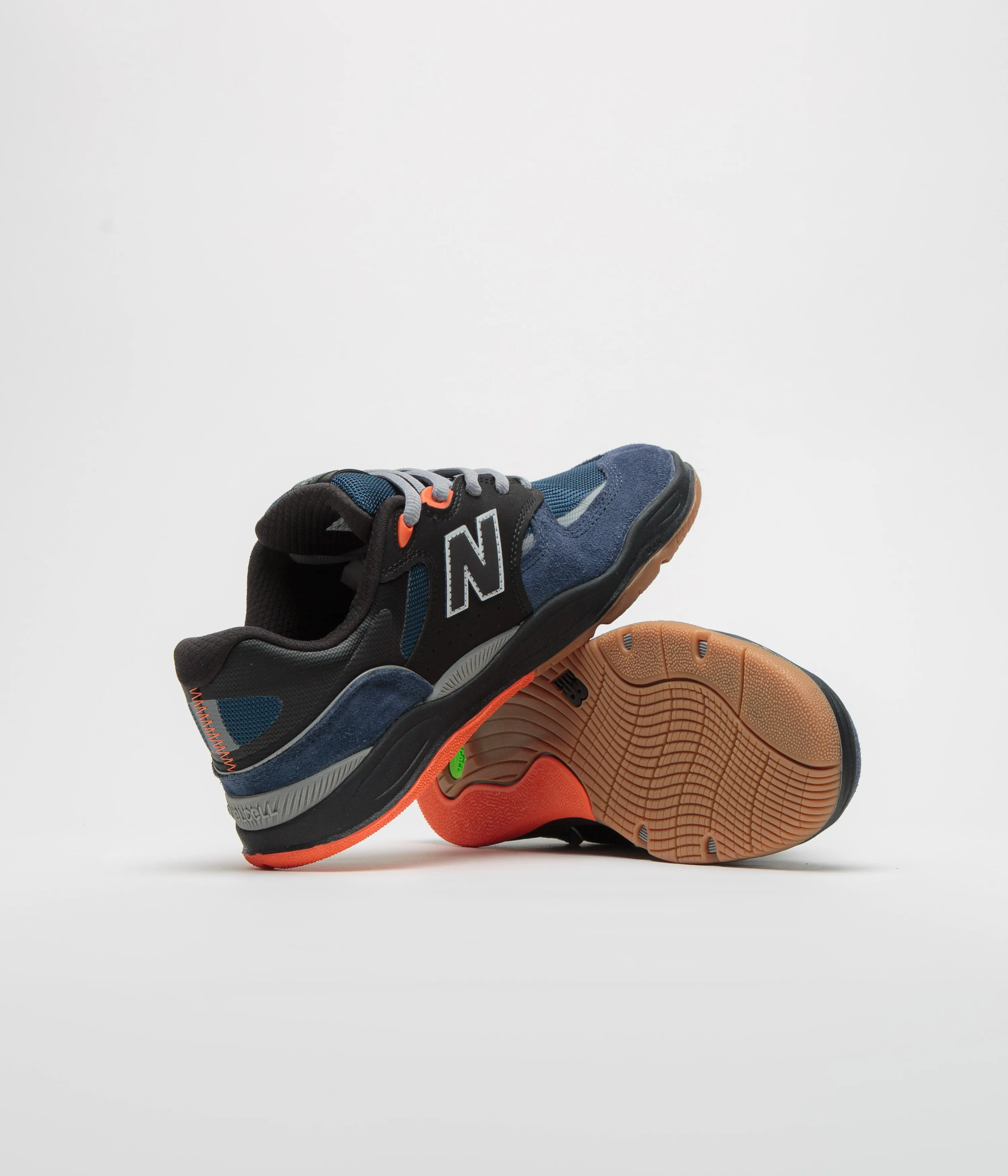 Shiny-Coat New Balance Numeric 1010 Tiago Lemos Shoes - Navy / Black Metal Edge Shock Resistant