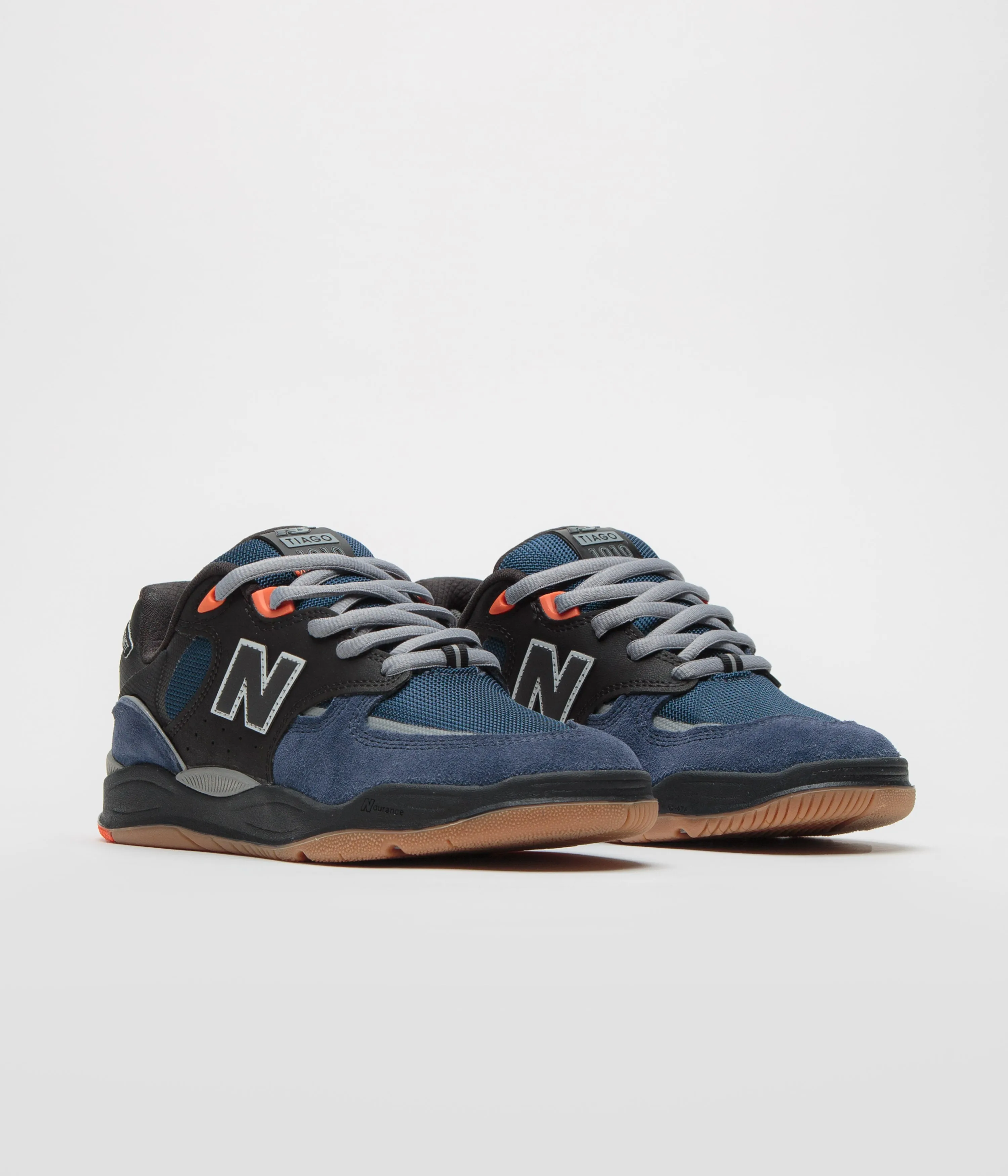 New York Color Play Shiny-Coat New Balance Numeric 1010 Tiago Lemos Shoes - Navy / Black