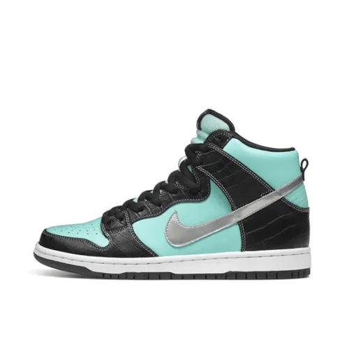 Nike Diamond Supply Co. x Dunk High Premium SB 'Tiffany' group run SoftSole