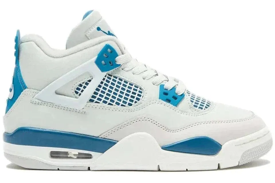Jordan 4 Retro Military Blue (2024) (GS) Fog Path