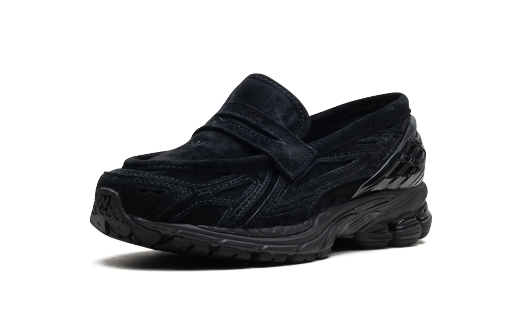 Low Step Reinforced toe 1906L "Black Suede"