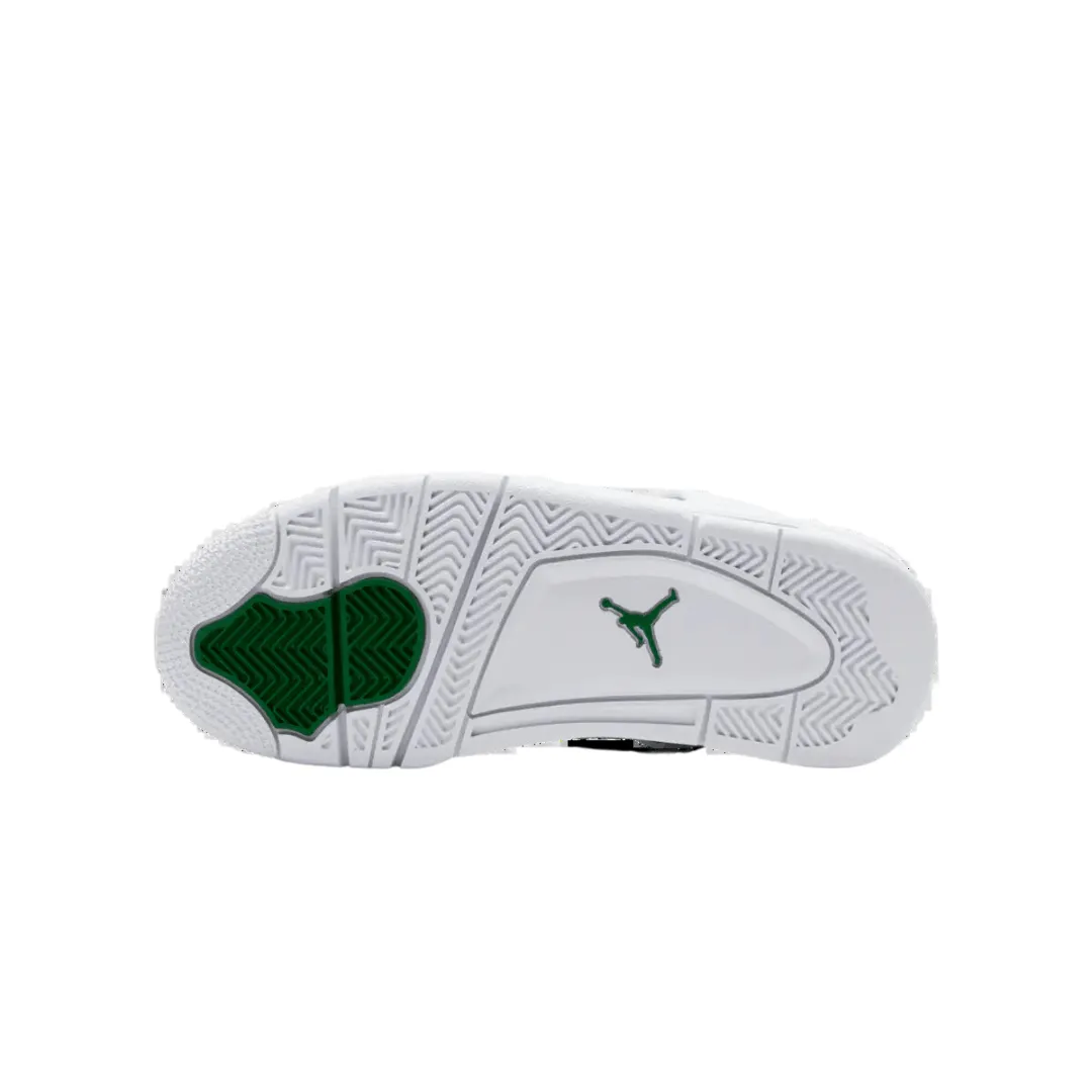 Jordan 4 Retro Metallic Green (GS) Reinforced   toe