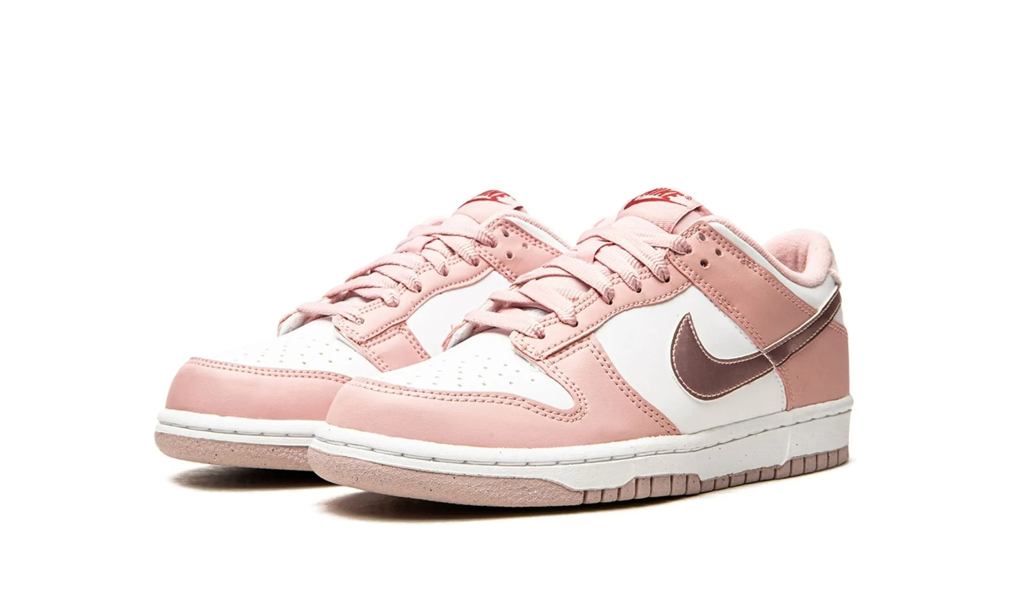 Nike Dunk Low "Pink Velvet" Grade School Foot Control