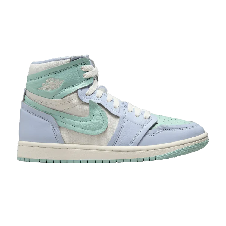 Wmns Air Jordan 1 High Method of Make 'Hydrogen Blue Light Dew' Planet Run Cloud Like