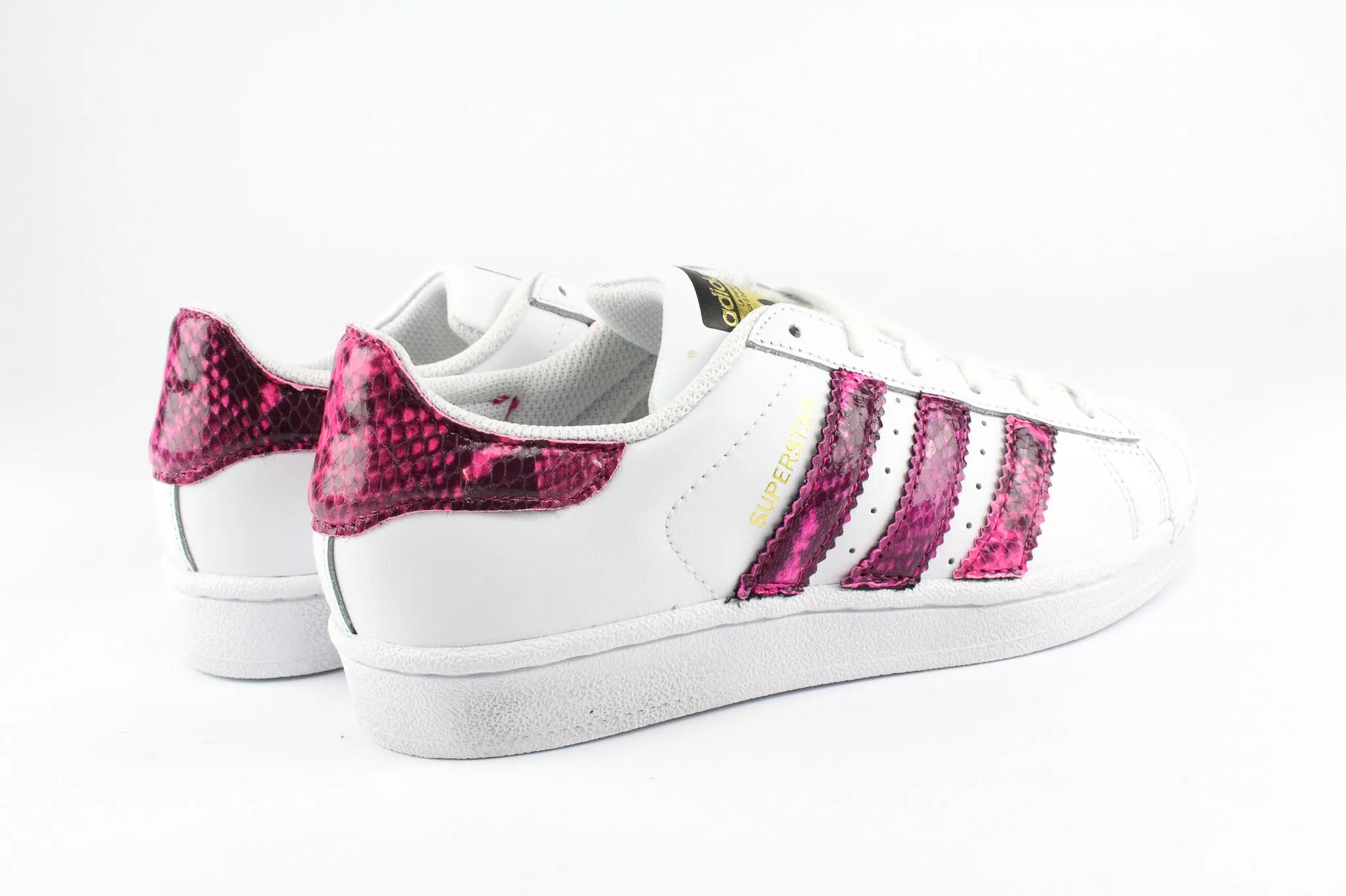 Adidas Superstar Pitone Pink Fluo Cushioned Comfort