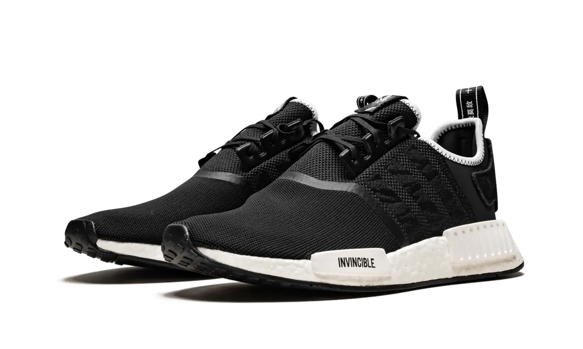 Effortless Look Monochrome Style NMD_R1 "Invincible x Neighborhood"