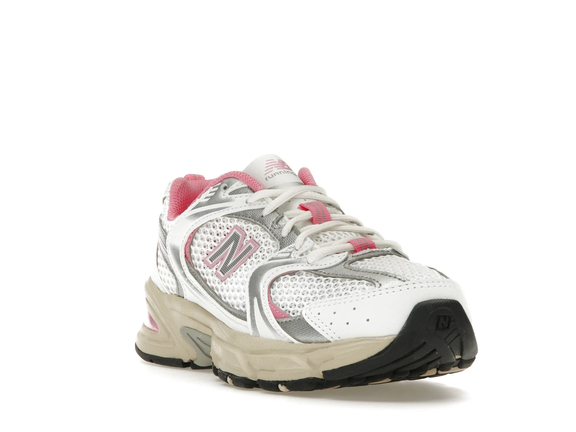 New Balance 530 White Pink Vintage velcro