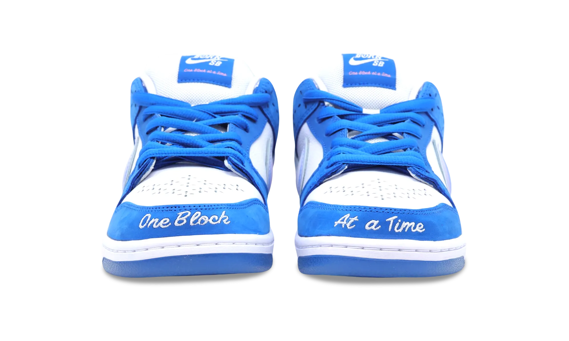 Nike SB Dunk Low Born X Raised One Block At A Time Soft Leather Relaxed Feel