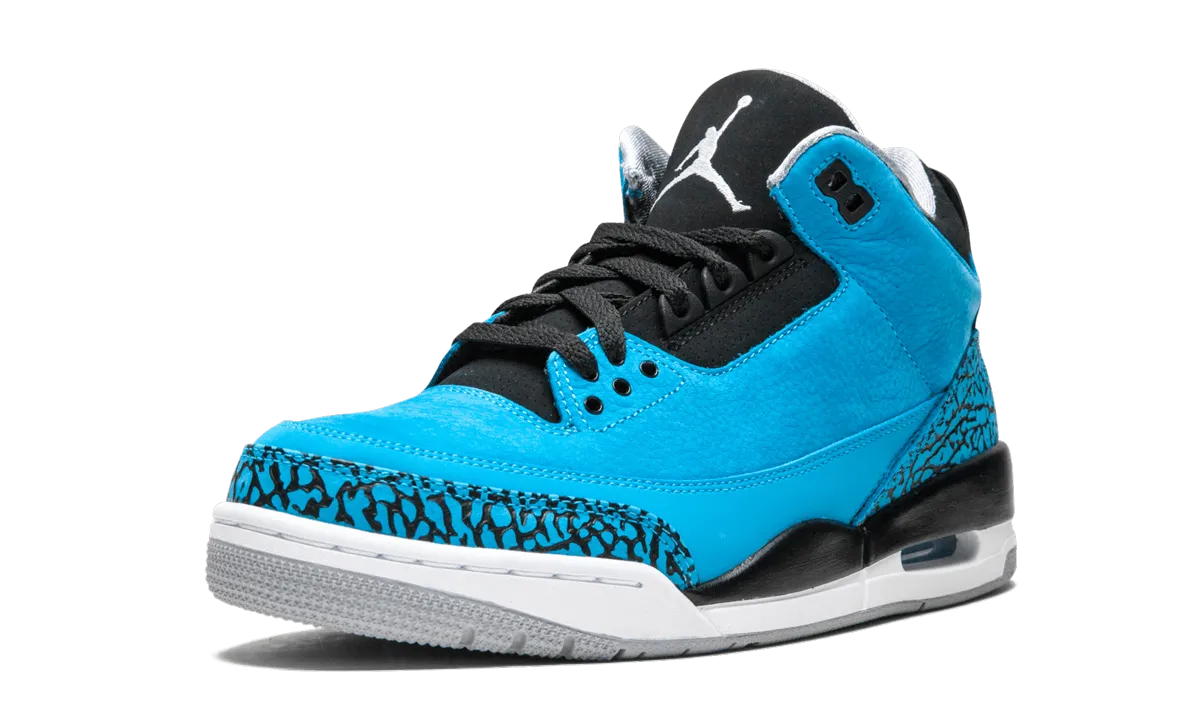 Shock   Absorbing Durability Air Jordan 3 Retro "Powder Blue"