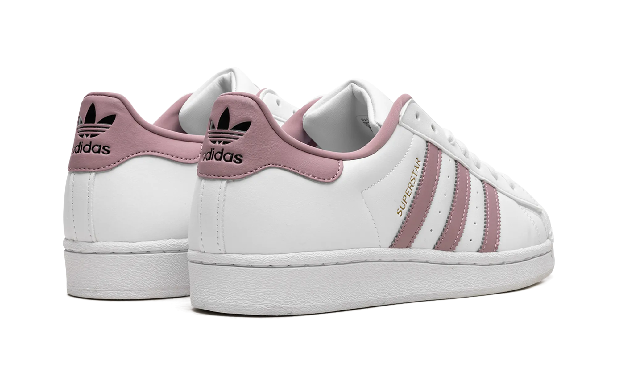 SUPERSTAR WMNS "White / Magic Mauve" Support arch Air Touch
