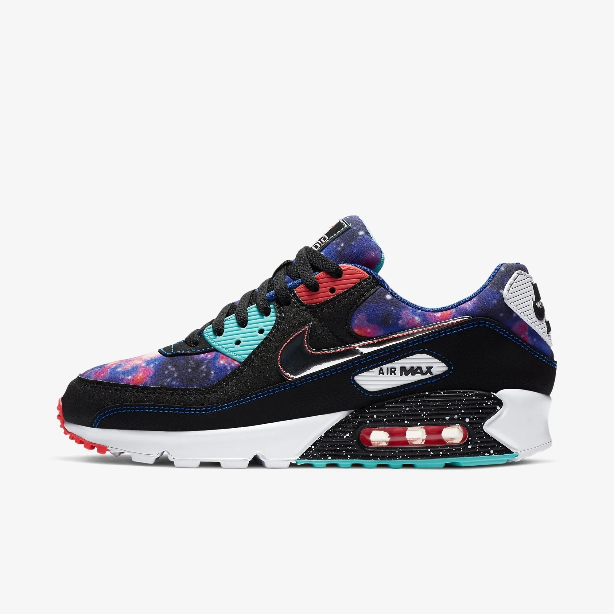 (Men's) Nike Air Max 90 'Supernova / Galaxy / Big Bang' (2020) CW6018-001 padded - straps