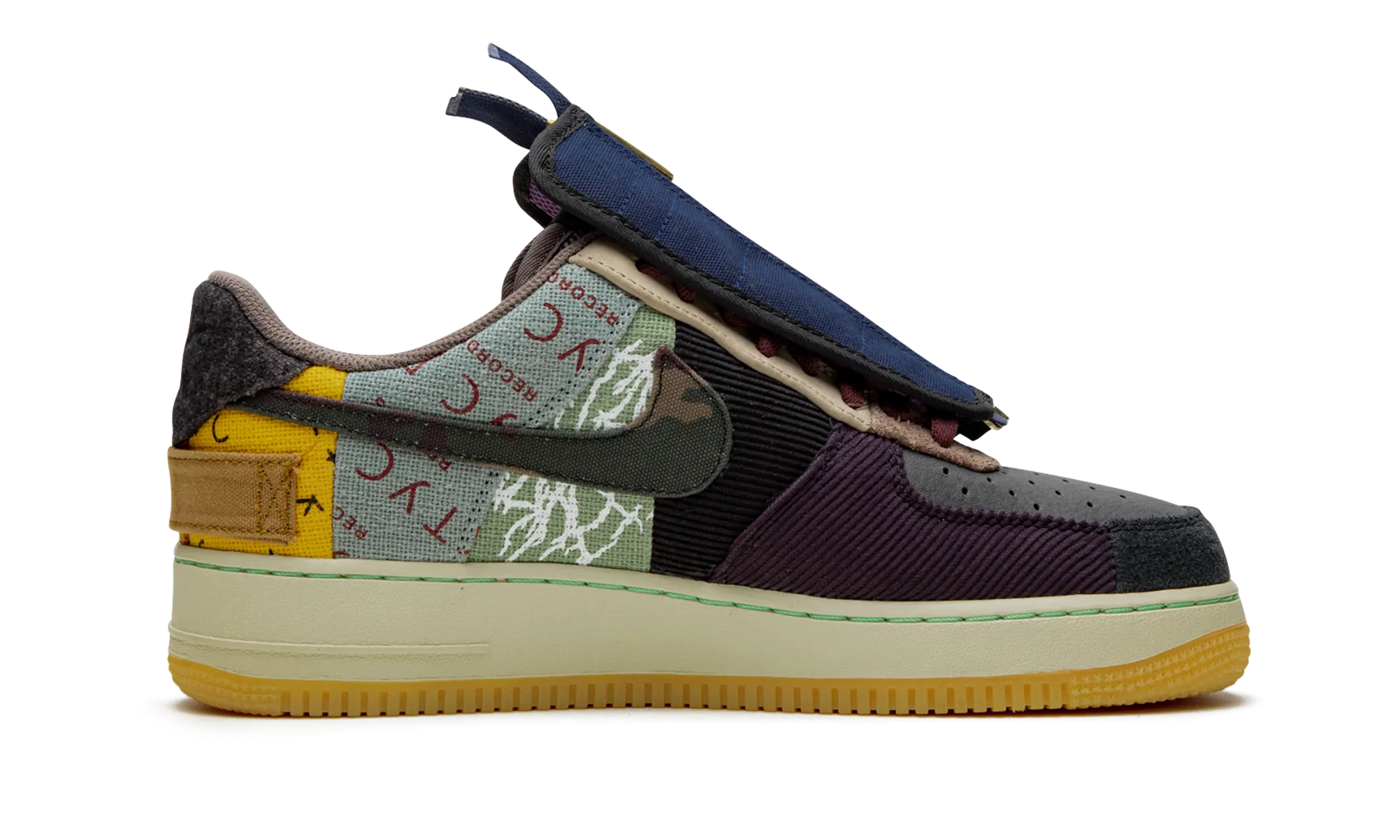 Comfortable ankle Nike AF1 "Travis Scott- Cactus Jack"