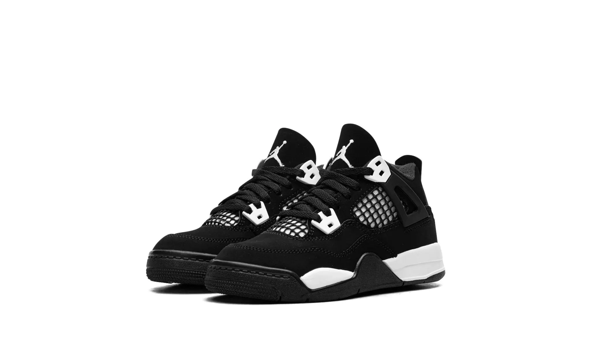 Light Journey Jordan 4 Retro "White Thunder" Pre-school