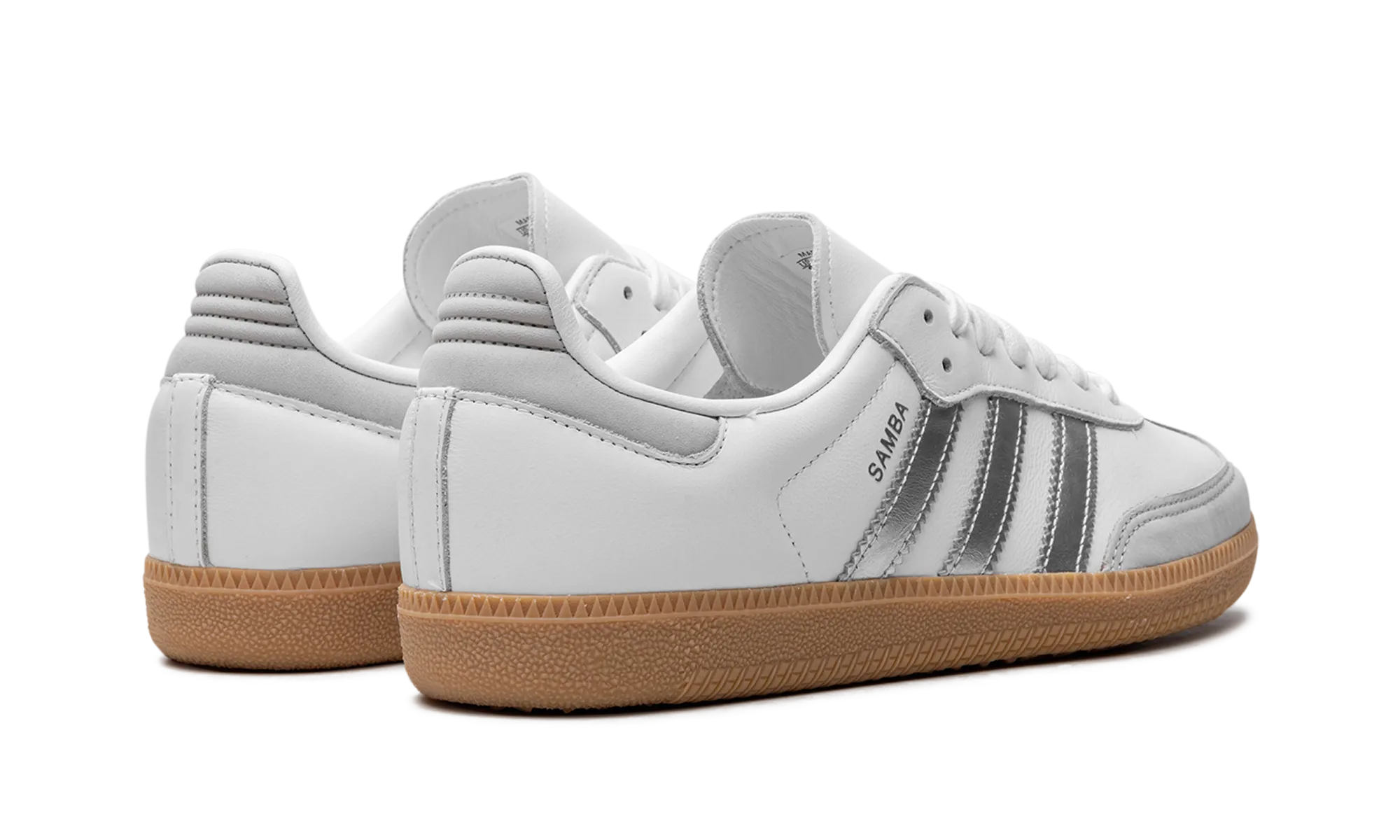 Warm Step Samba OG WMNS "White Silver Metallic Grey"