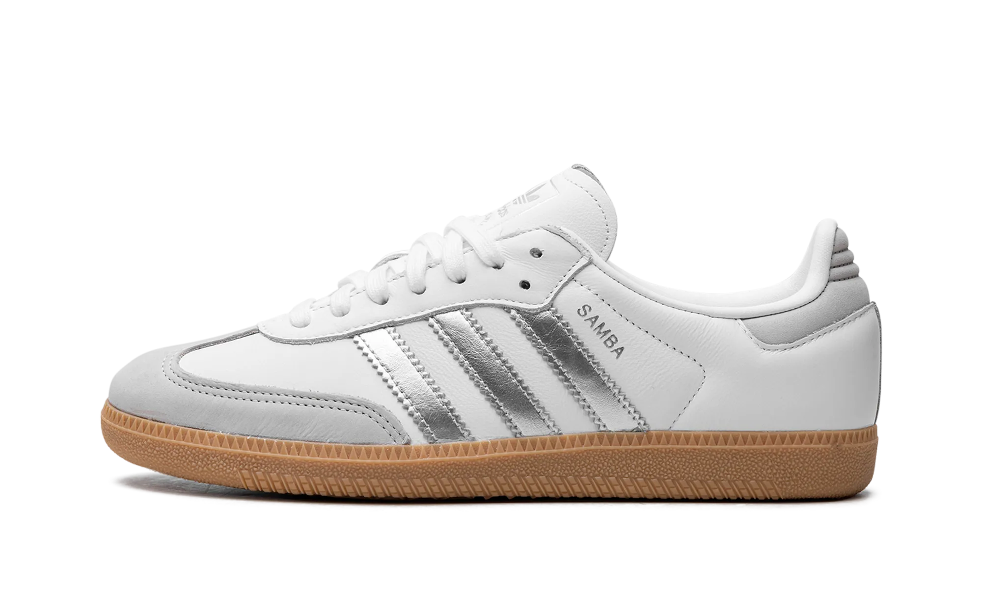 Wild Jog Comfy Steps Samba OG WMNS "White Silver Metallic Grey"