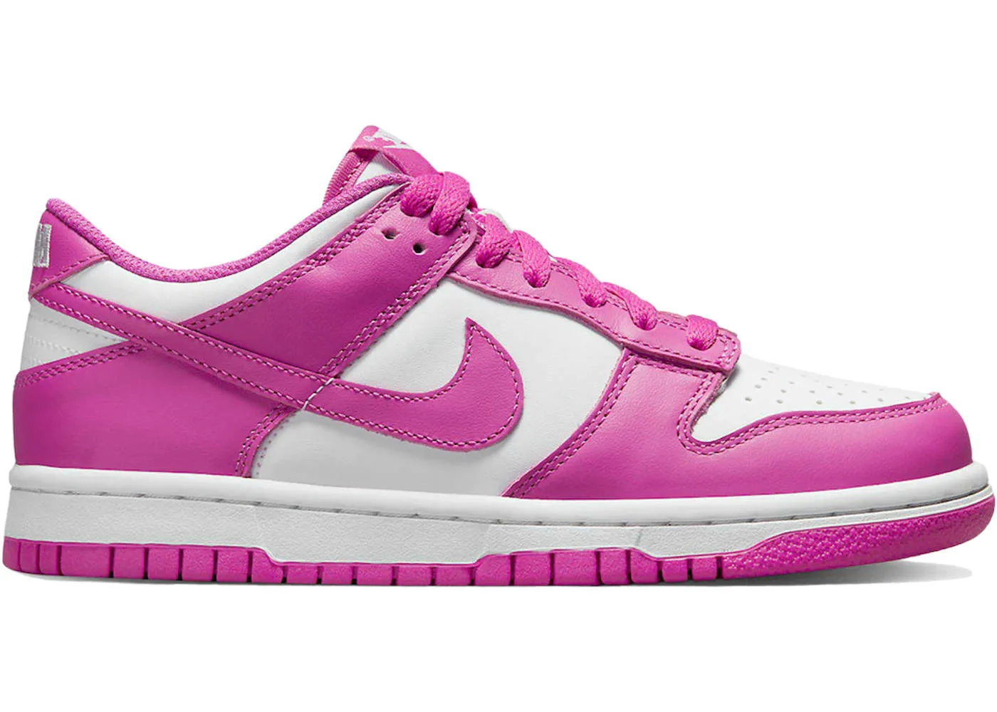 Toe Space Minimalist Style Nike Dunk Low Active Fuchsia (GS)