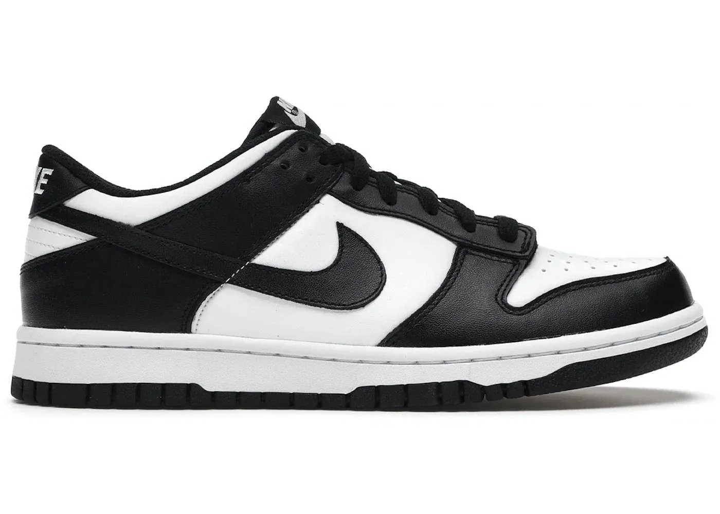 Sporty Edge Style Mix Nike Dunk Low Retro White Black Panda (GS)