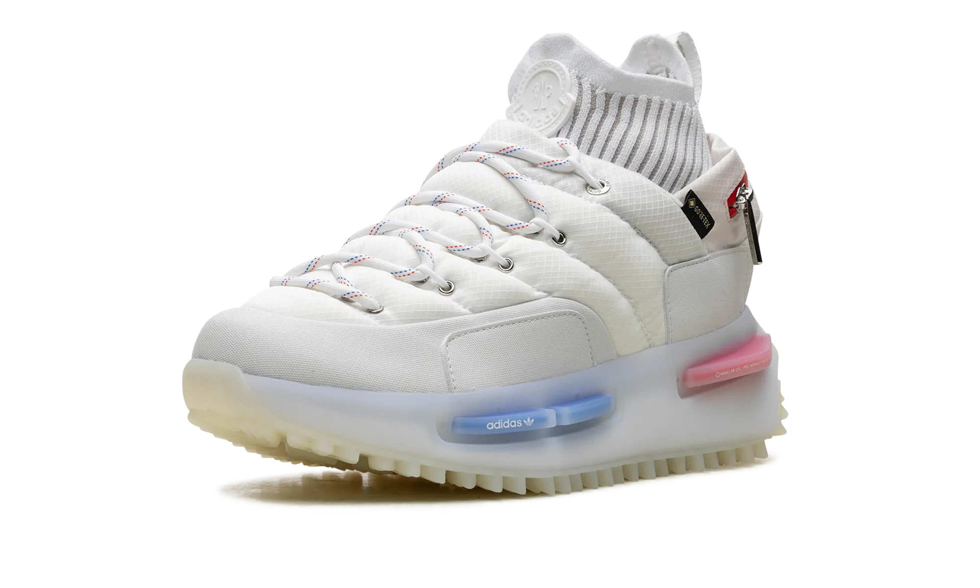 NMD Runner "Moncler - Core White" Flexible Construction