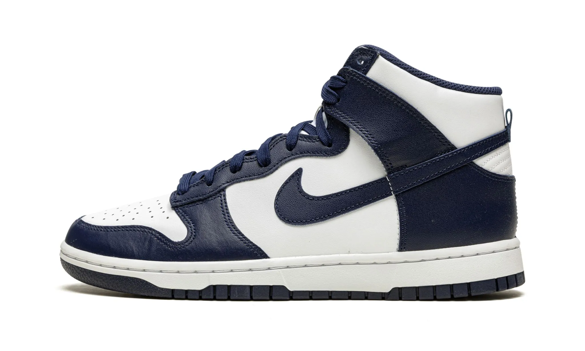 Instant Fit Support Motion Nike Dunk High "Championship Navy"