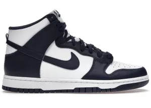 Nike Dunk High Championship Navy Balanced Ride Wild Jog