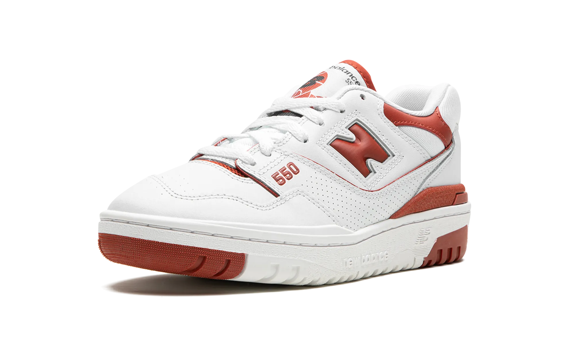 550 WMNS "Brick Red" Street Pic