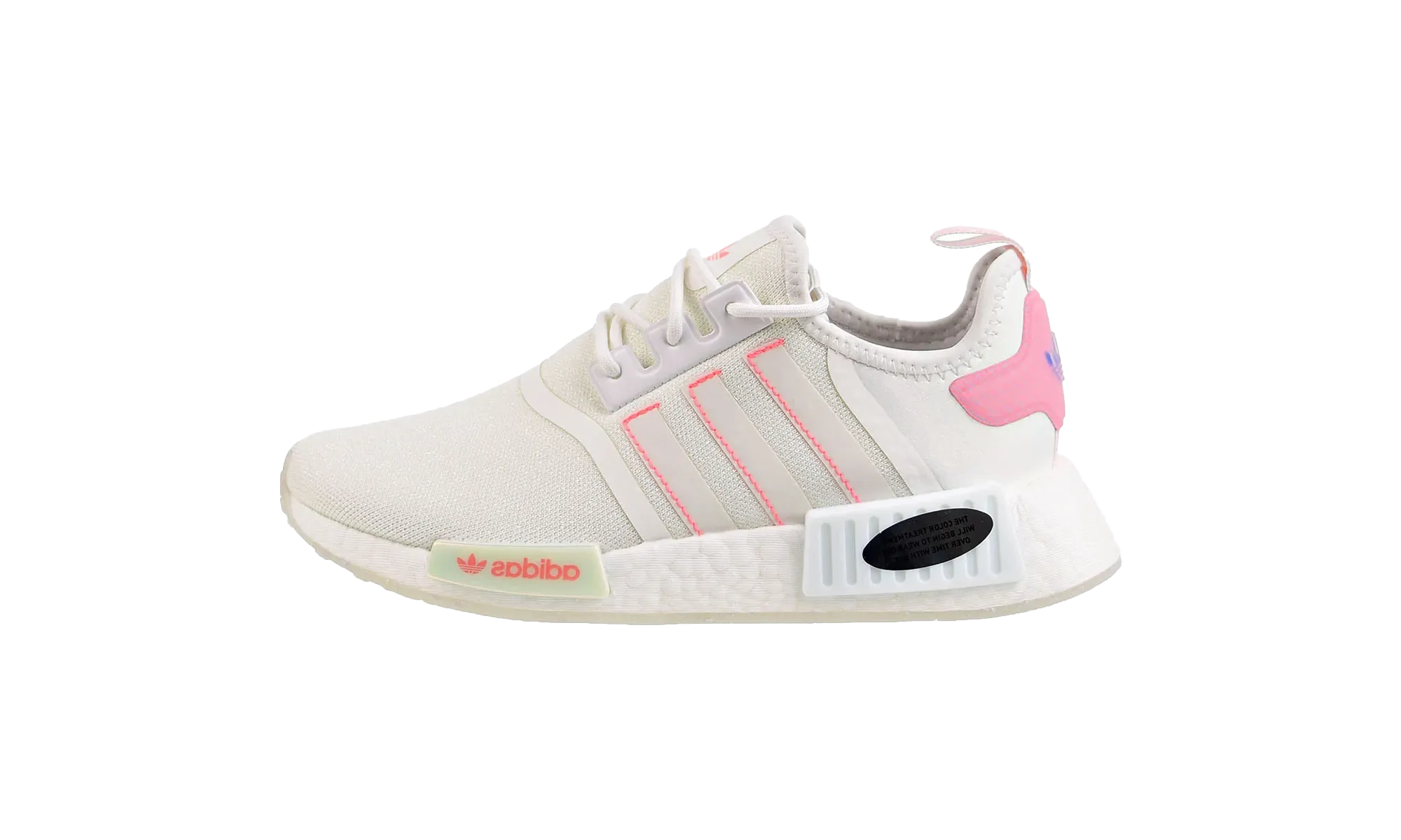 NMD_R1 WMNS "Cloud White / Acid Red" Mesh   lined Comfort quality