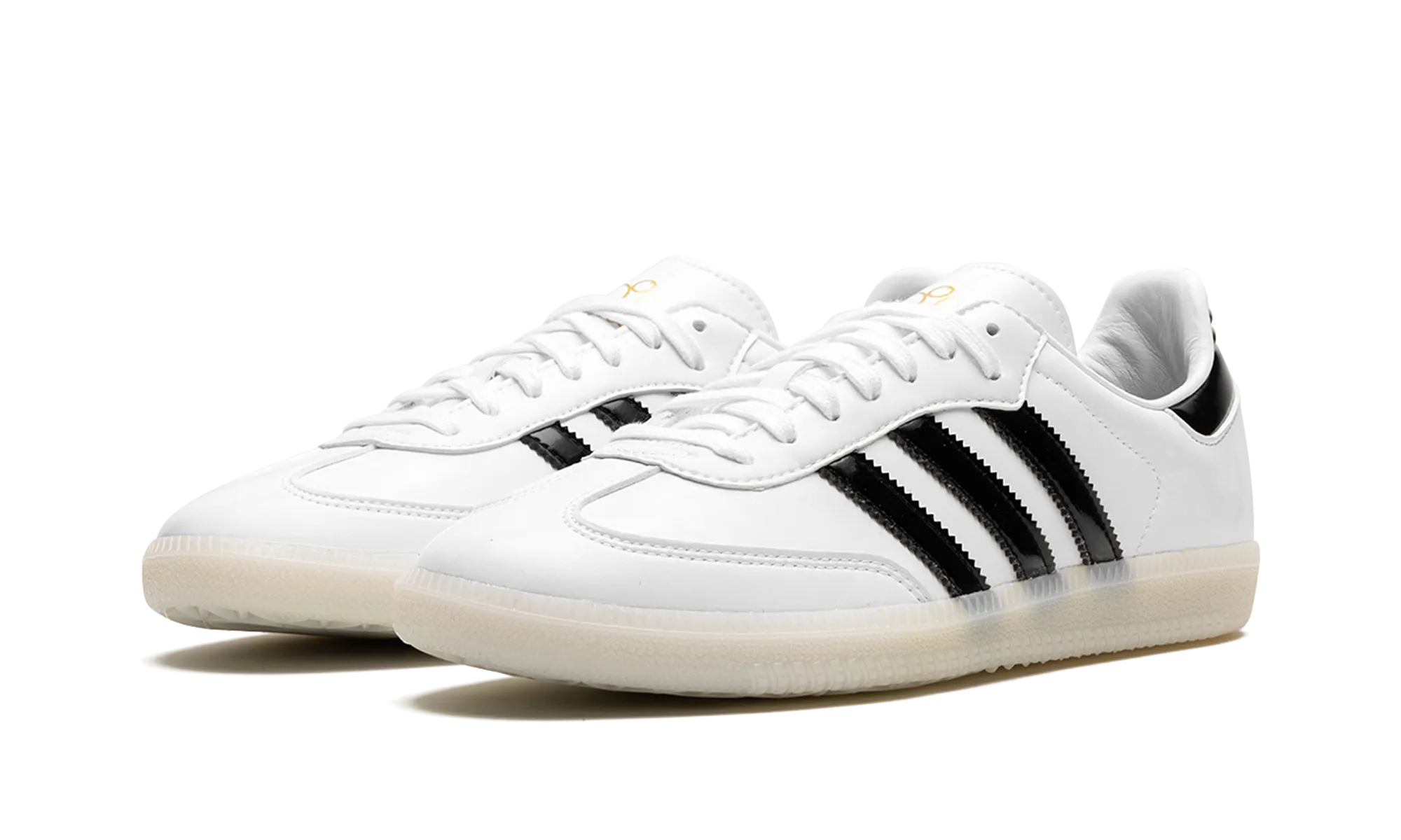 Samba "Jason Dill - White Patent Leather" Easy Run
