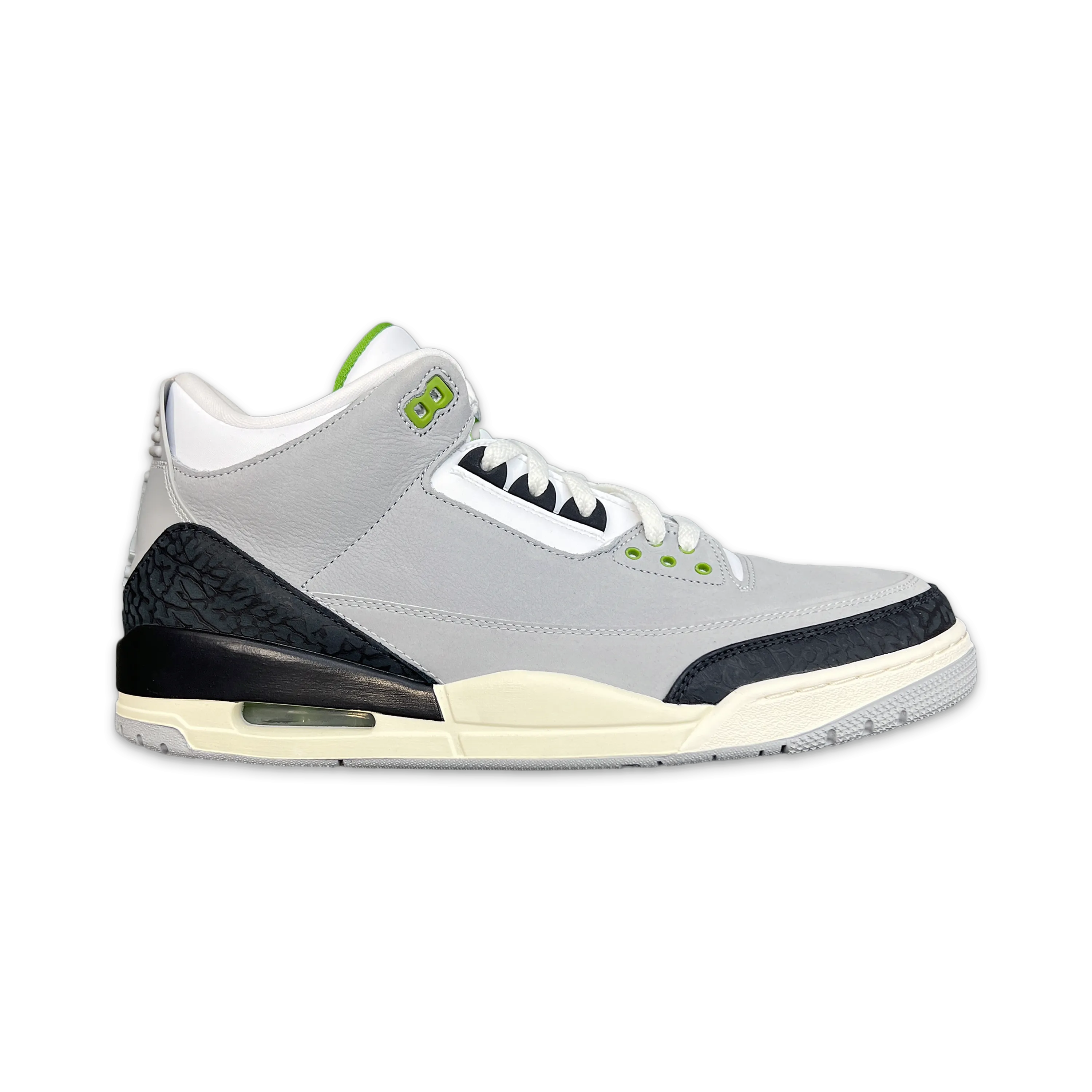 Block Step Air Jordan 3 Retro ??Chlorophyll??