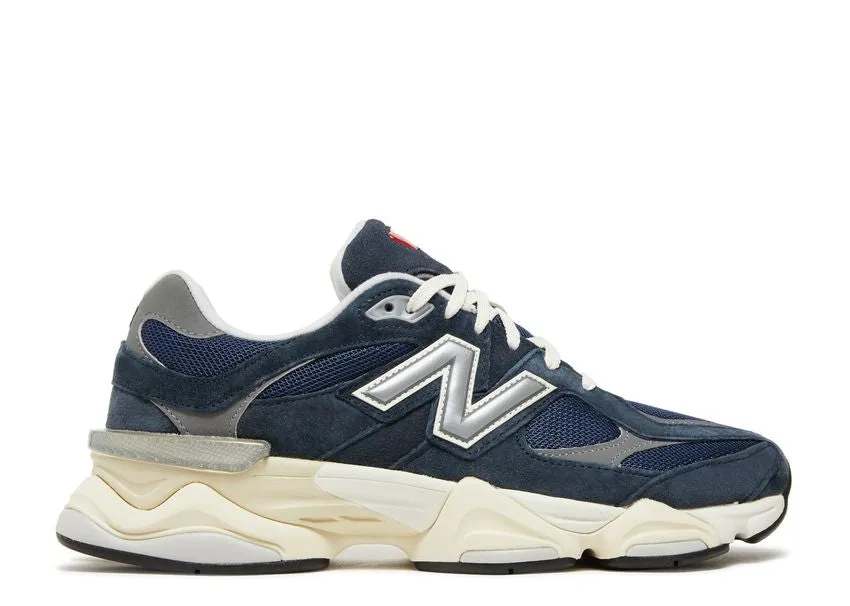 New Balance 9060 Navy White indoor mode