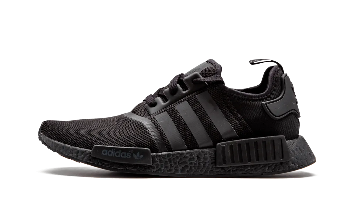 Easy Match Leather Material NMD_R1 "TRIPLE BLACK"