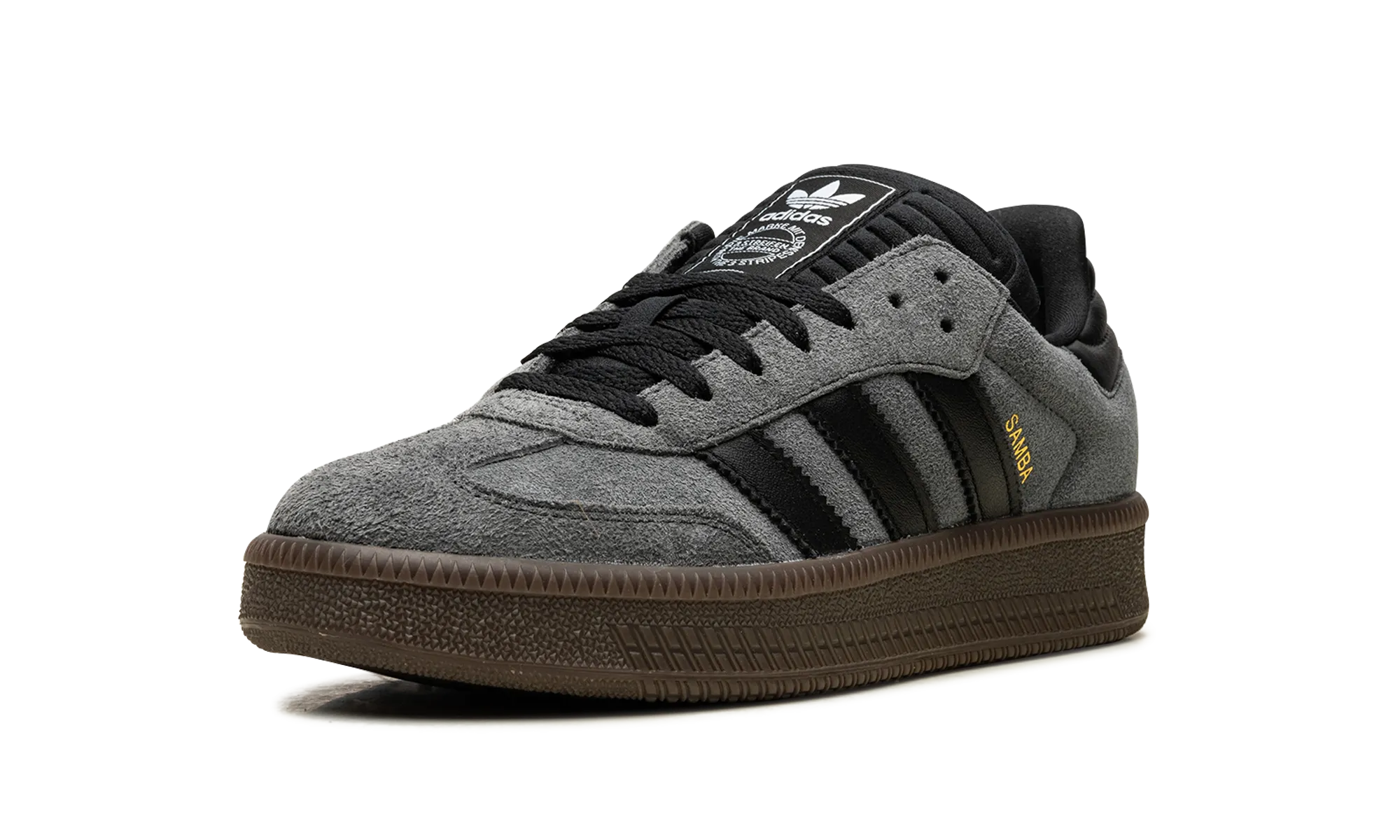 Comfortable Footwear SAMBA XLG "Grey Suede"