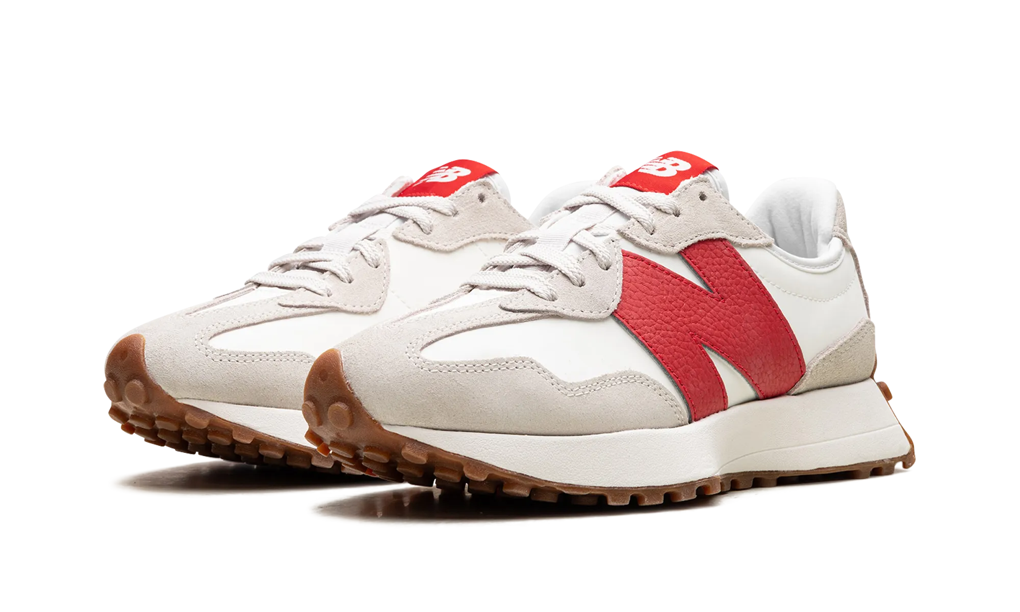 327 WMNS "Moonbeam True Red" All Day Fit