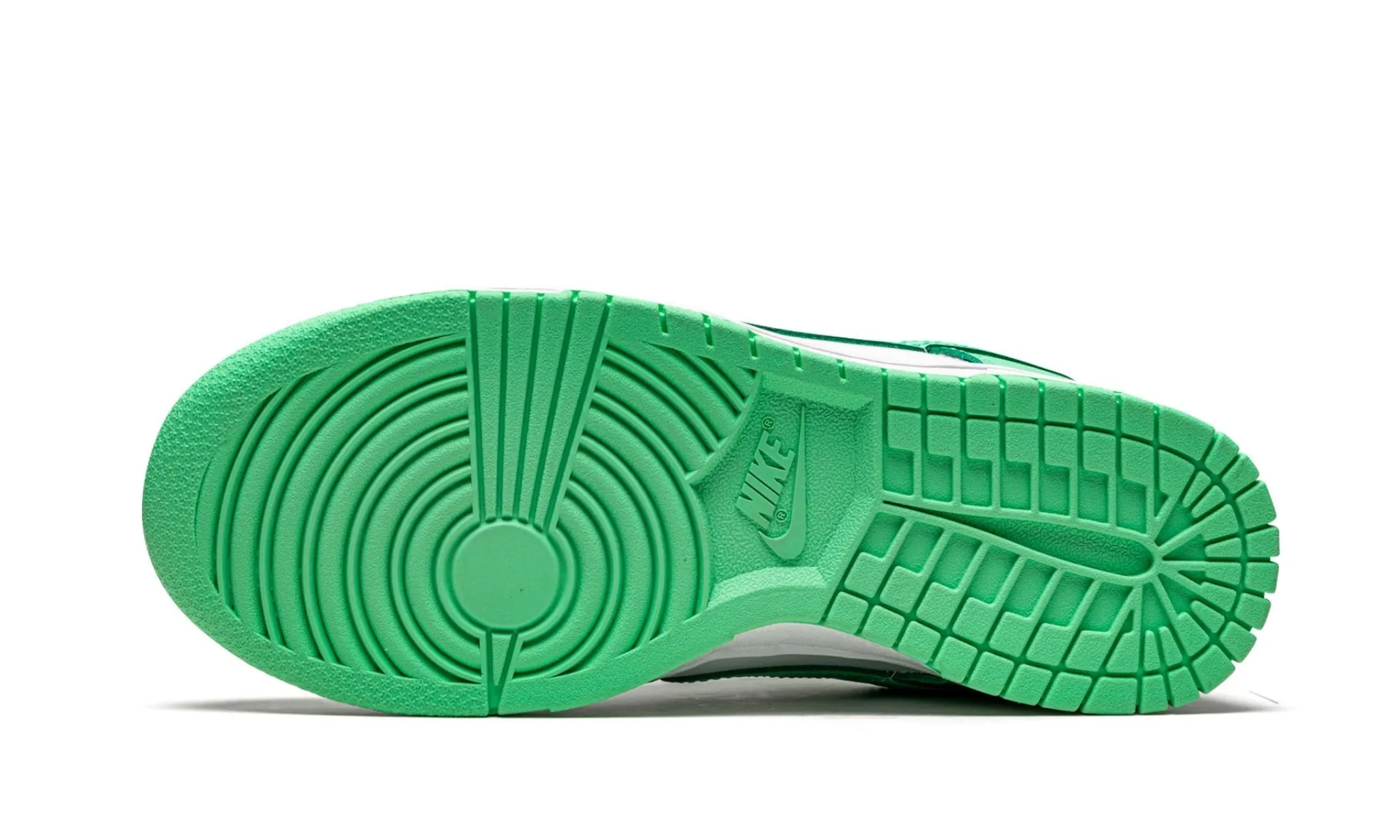 Nike Dunk Low "Green Glow" Women's Cozy Interior