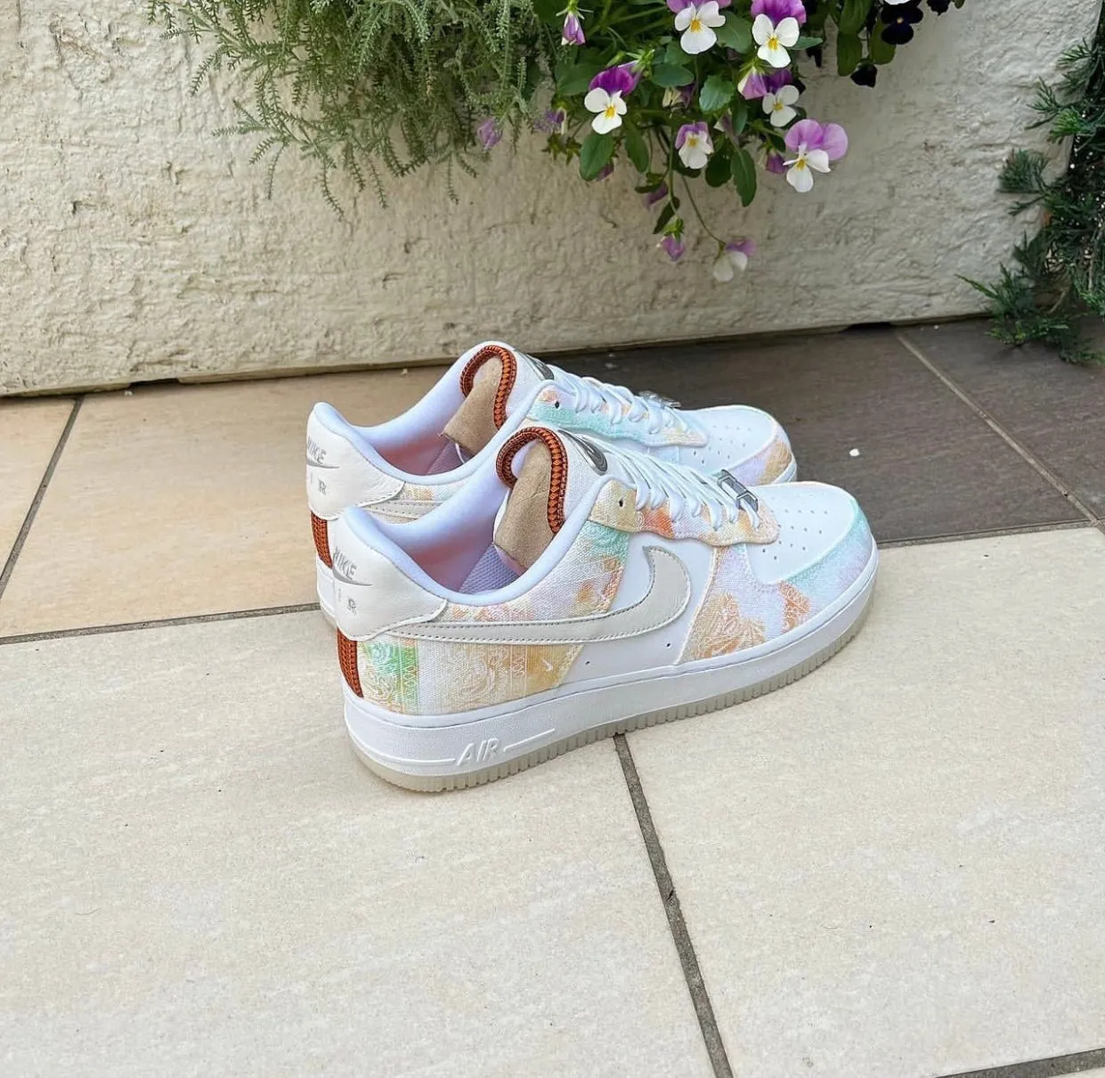 Simple Flow NIKE AIR FORCE PASTEL MULTICOLOR