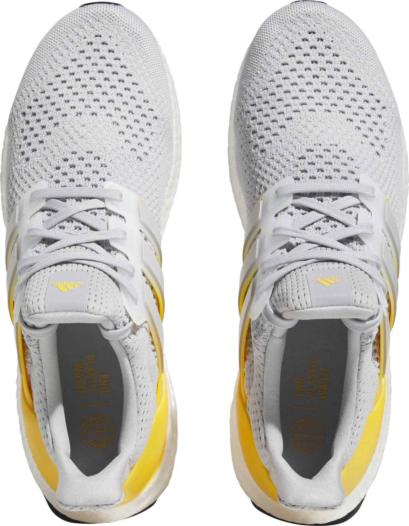 Lined interior City Step adidas Ultra Boost 1.0 Mens Running Shoes - Grey