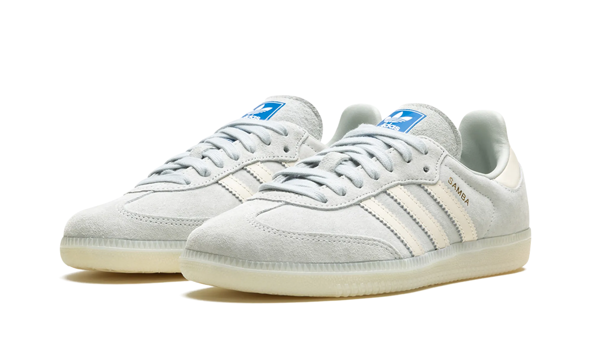 Samba OG "wonder silver/chalk white/off white" Group Pace