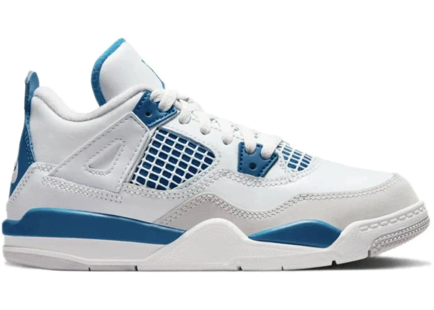 Synthetic   material Workwear Friendly Jordan 4 Retro Military Blue (2024) (PS)