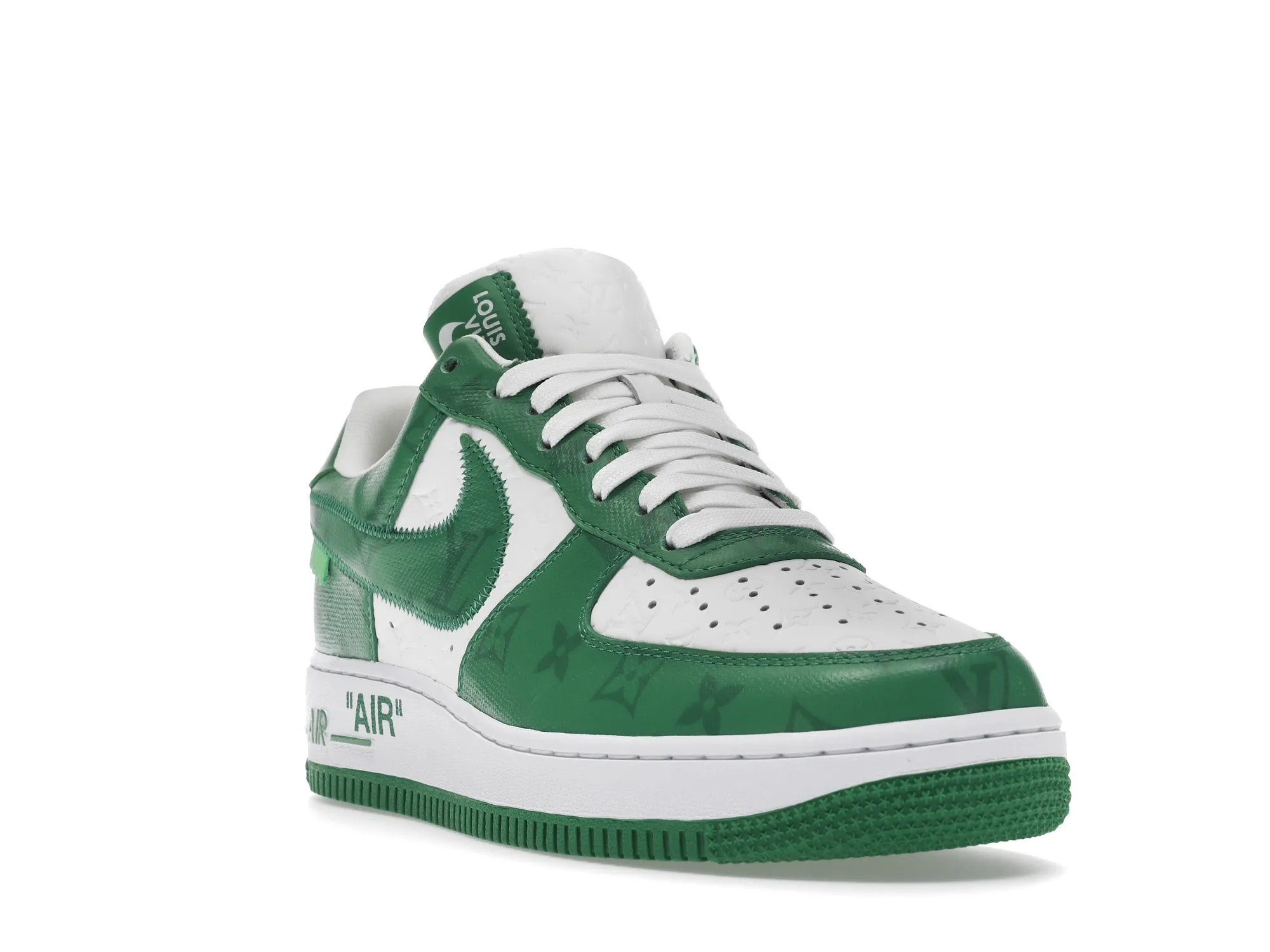 Breath Flow Louis Vuitton Nike Air Force 1 Low By Virgil Abloh White Green