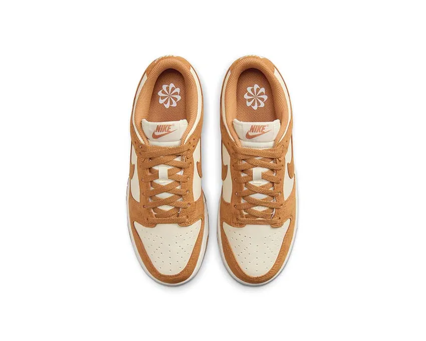 Nike Dunk Low Wmns "Flax Suede" MeshMaterial Fresh Tone